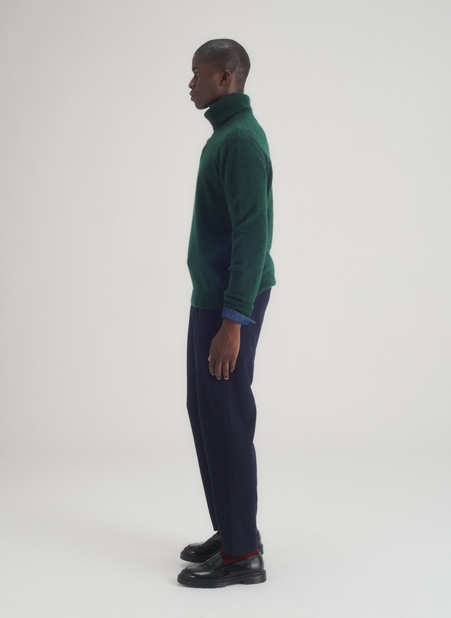 pantalon loose flanelle 1