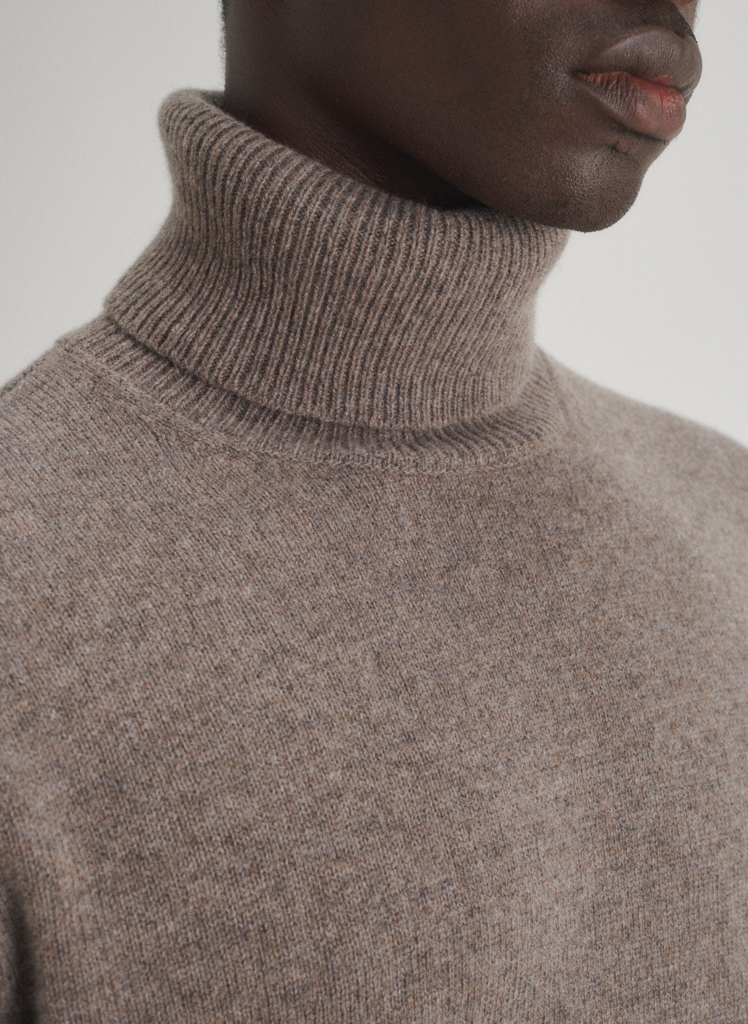 pull col roule 100 laine