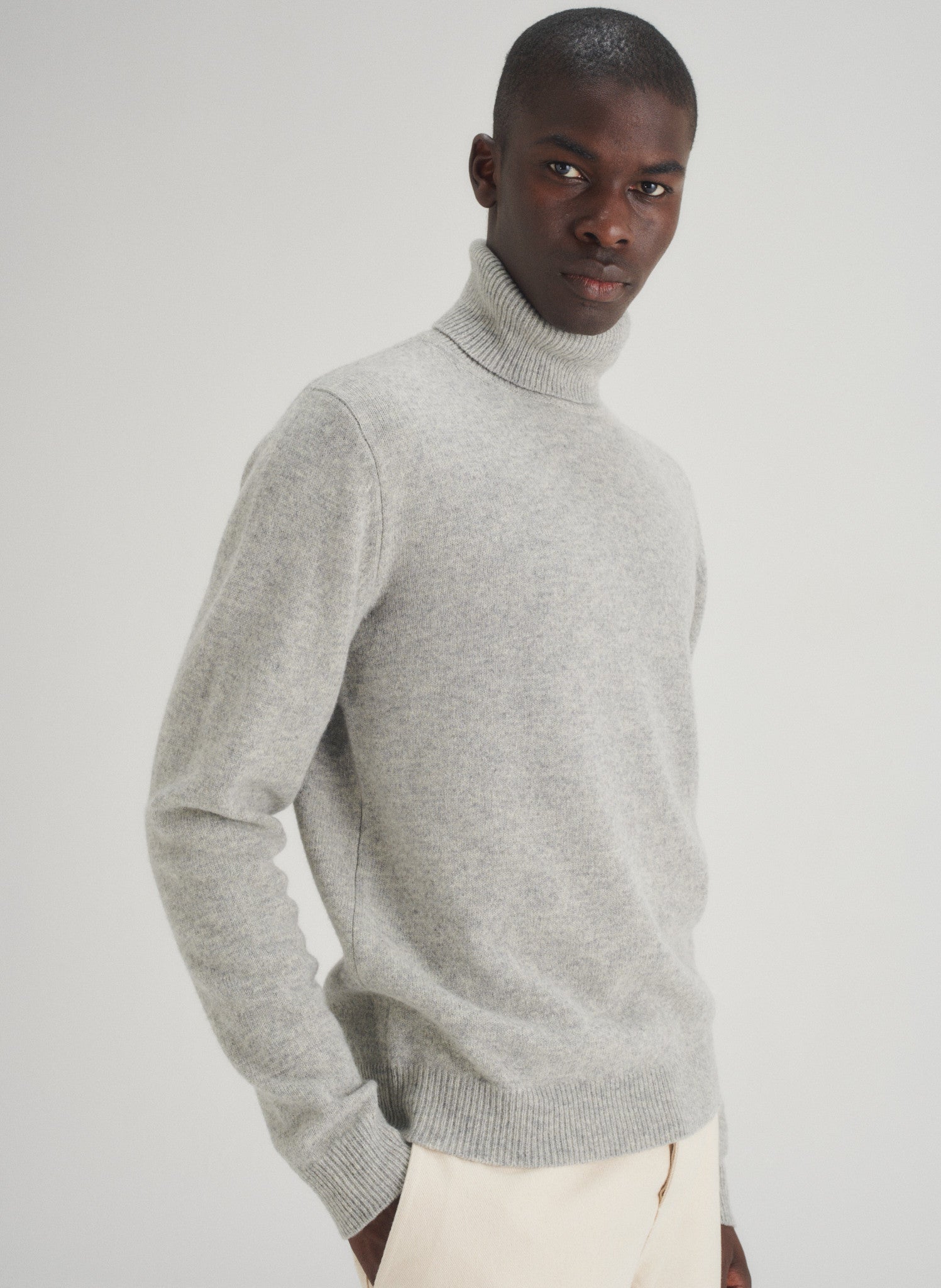 pull col roule 100 laine 1