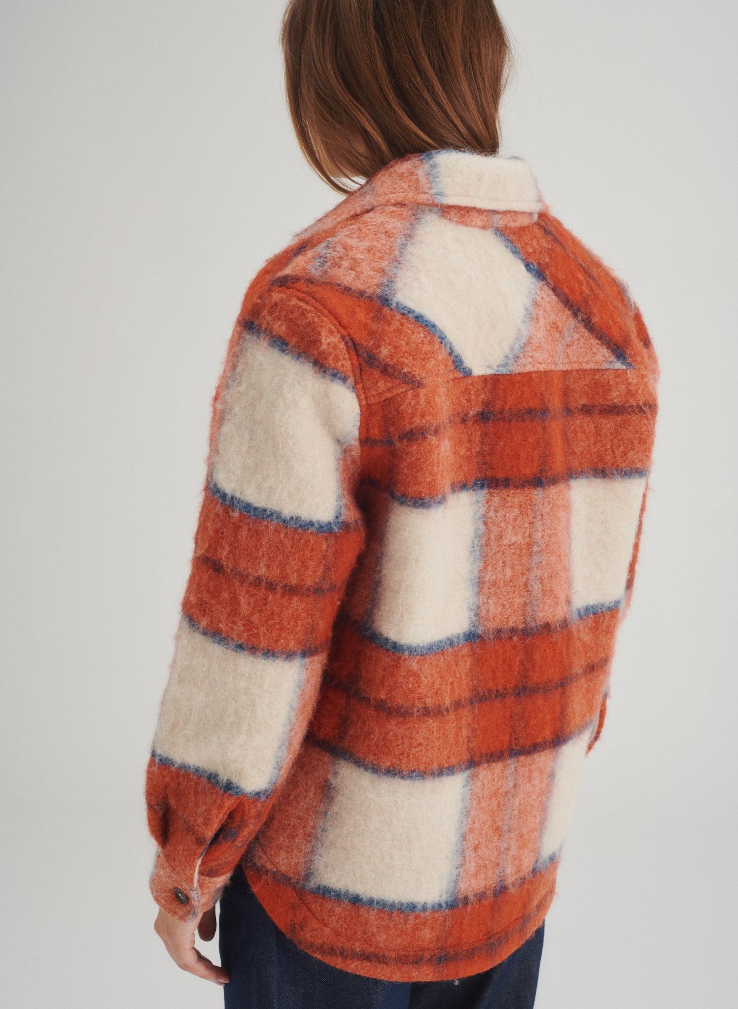 surchemise laine carreaux