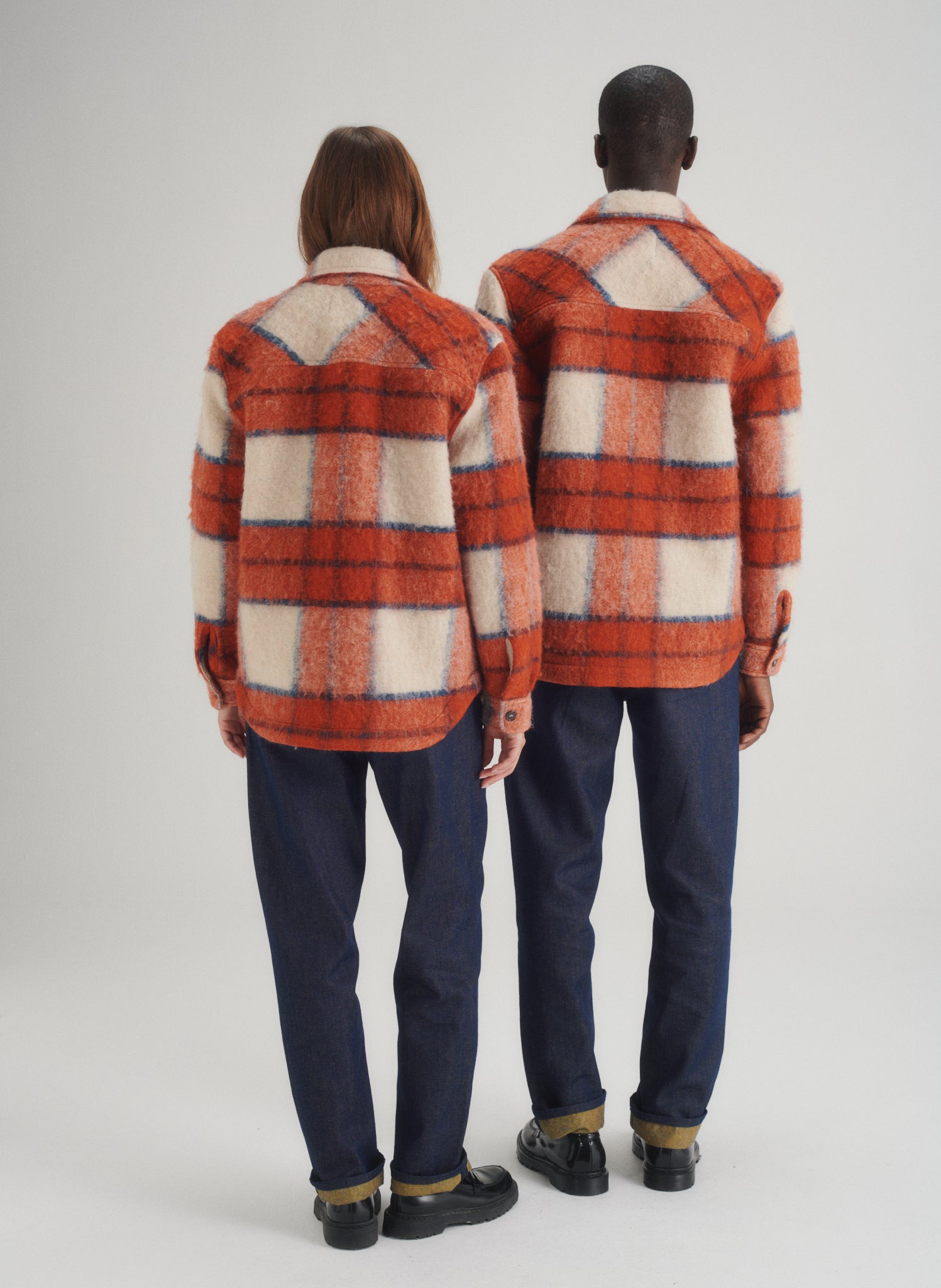 surchemise laine carreaux