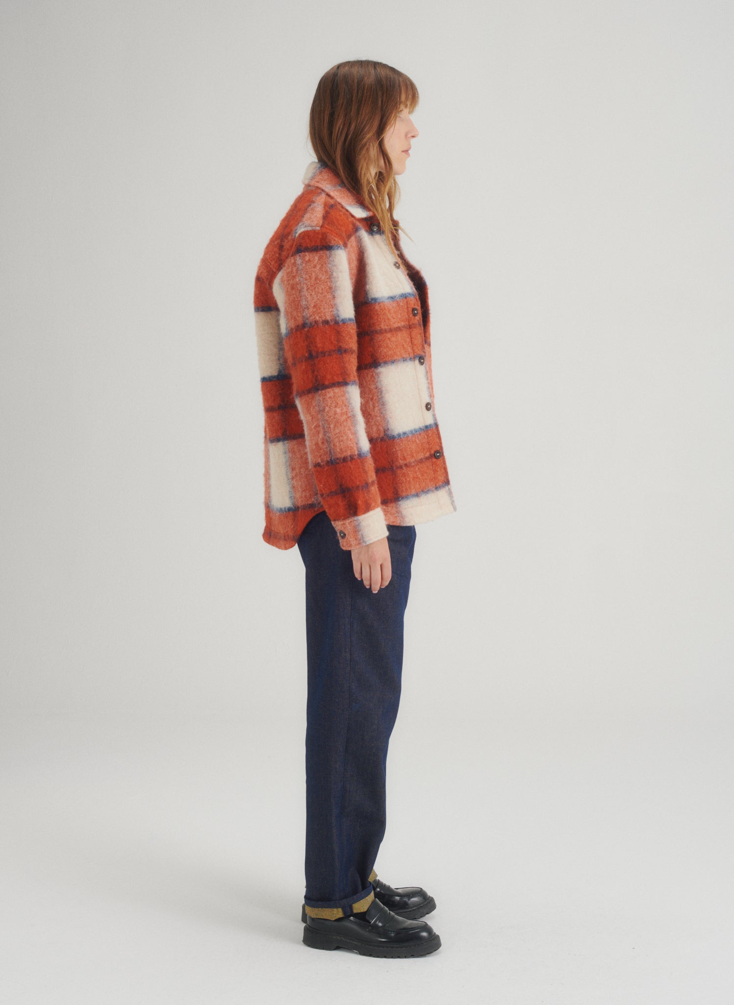 surchemise laine carreaux