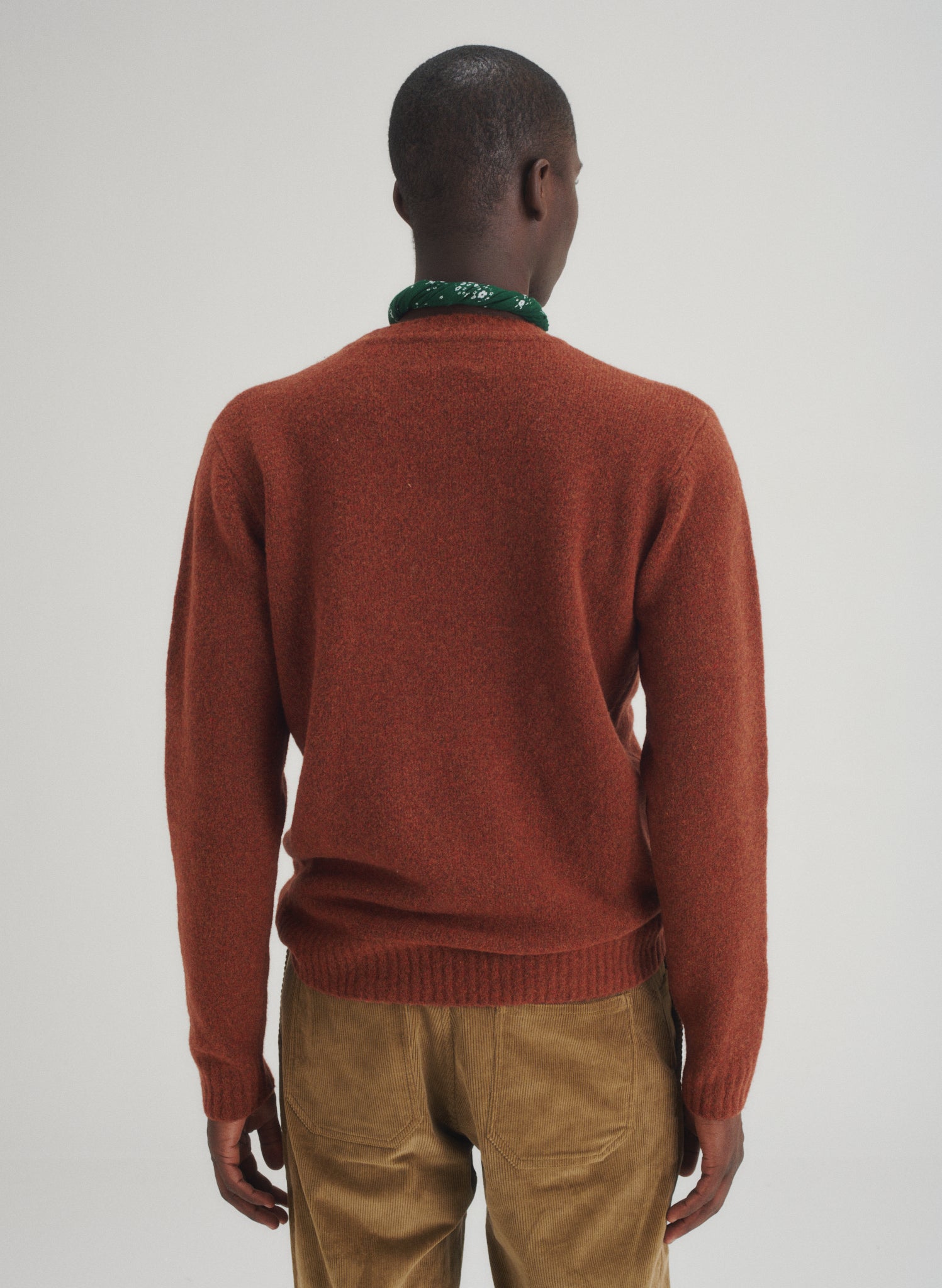 Pantalon Loose Velours Cadix -  Beige Foncé