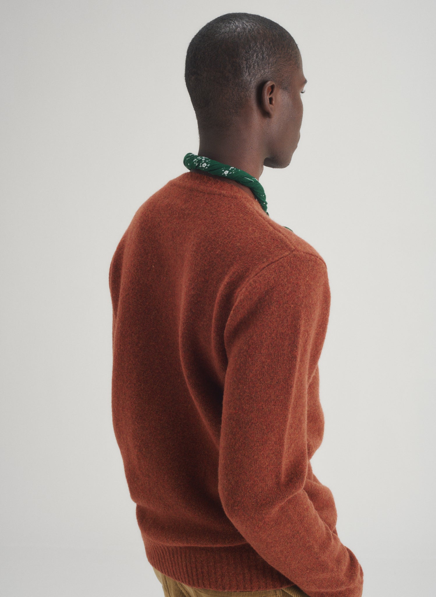 Pantalon Loose Velours Cadix -  Beige Foncé