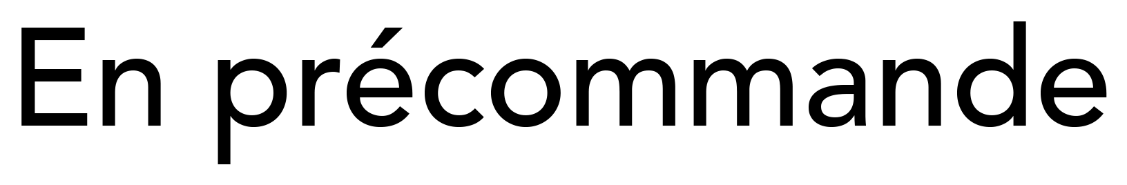 Précommandes